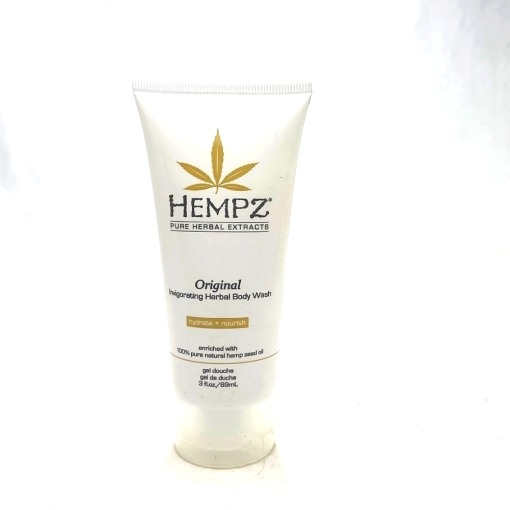 Hempz original invigorating herbal body wash hydrate & nourish 3fl.oz